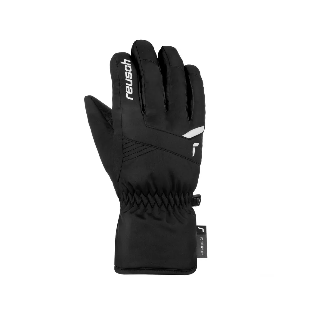 reusch - Fingerhandschuhe, 6-8A, Schwarz/Weiss
