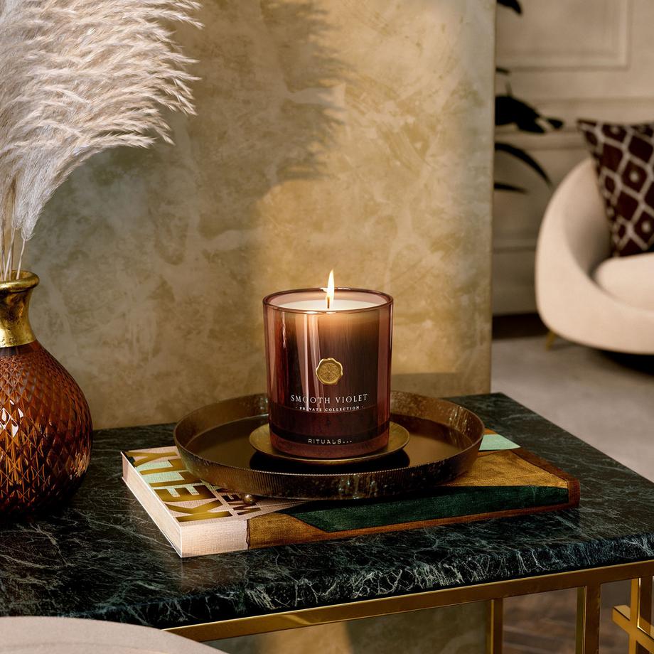 RITUALS Candela profumata in vetro Smooth Violet 