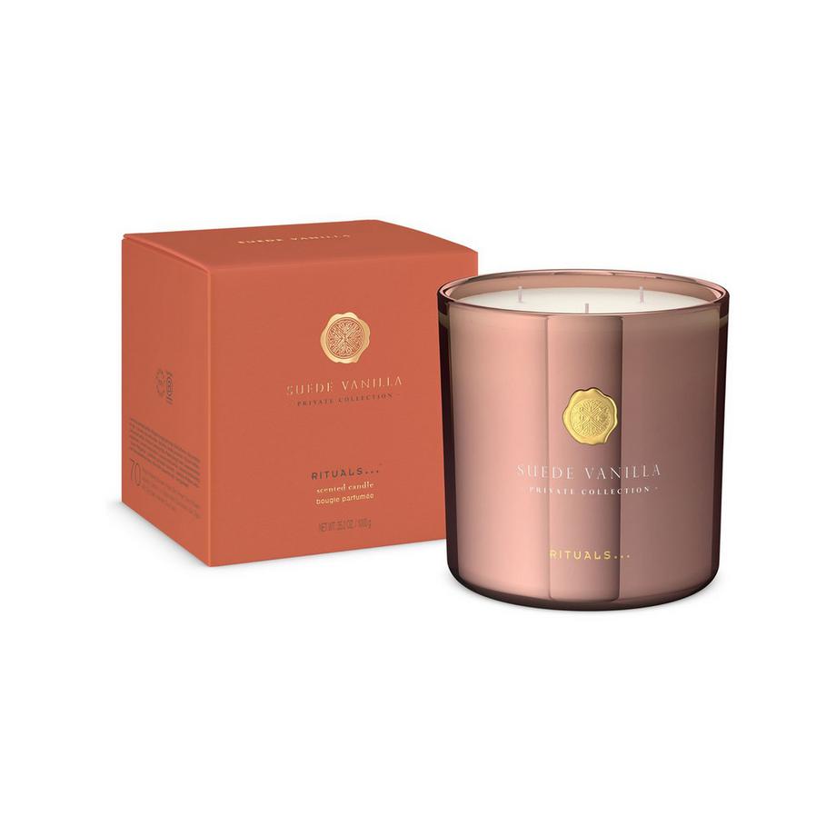 RITUALS Candela profumata in vetro Suede Vanilla 