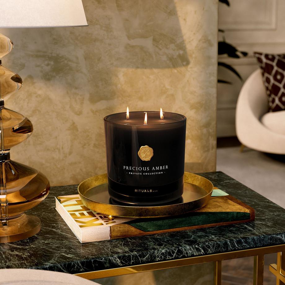 RITUALS Bougie parfumée en verre Precious Amber 