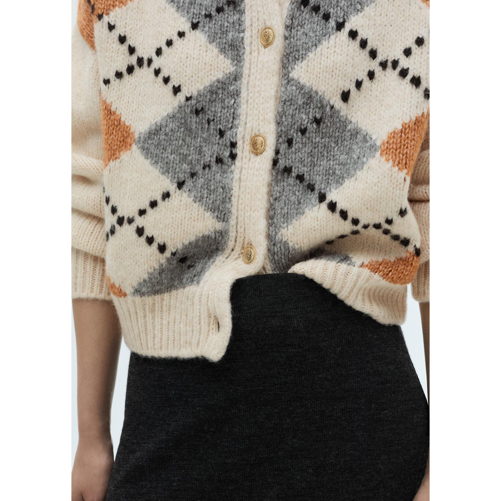 MANGO  ROMBIN Cardigan, manches longues 