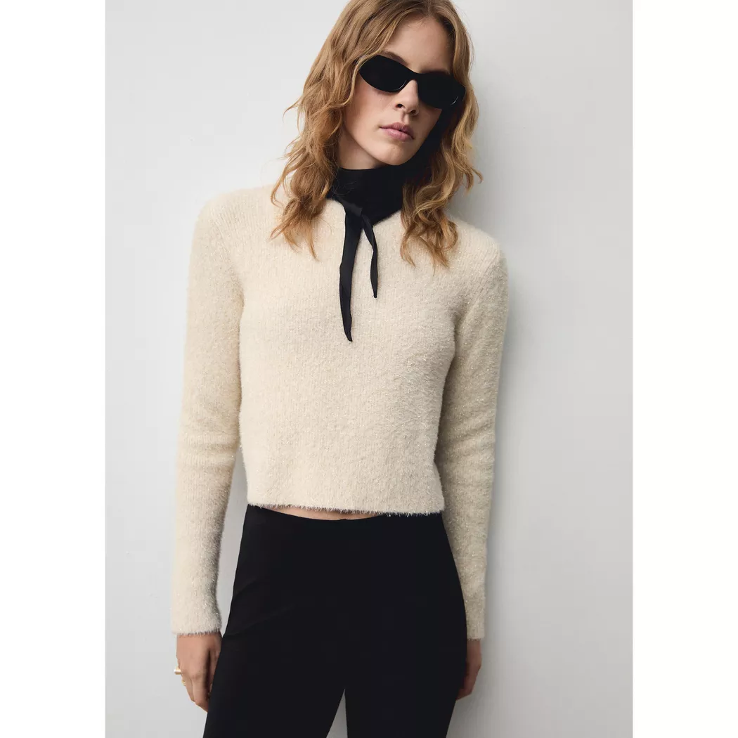 Mango - Pullover, für Damen, Café, Größe M 6