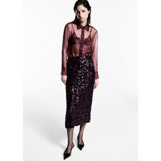 MANGO XJavi Pailletten Midirock  