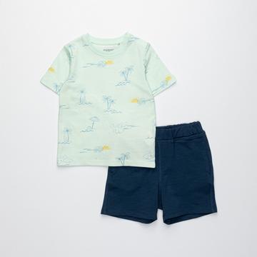 Set, top e shorts