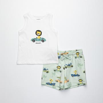 Set, top e shorts
