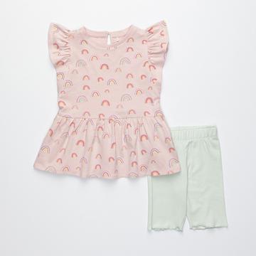 Set, top e shorts