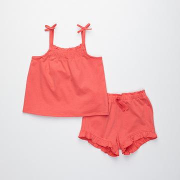 Set, top e shorts