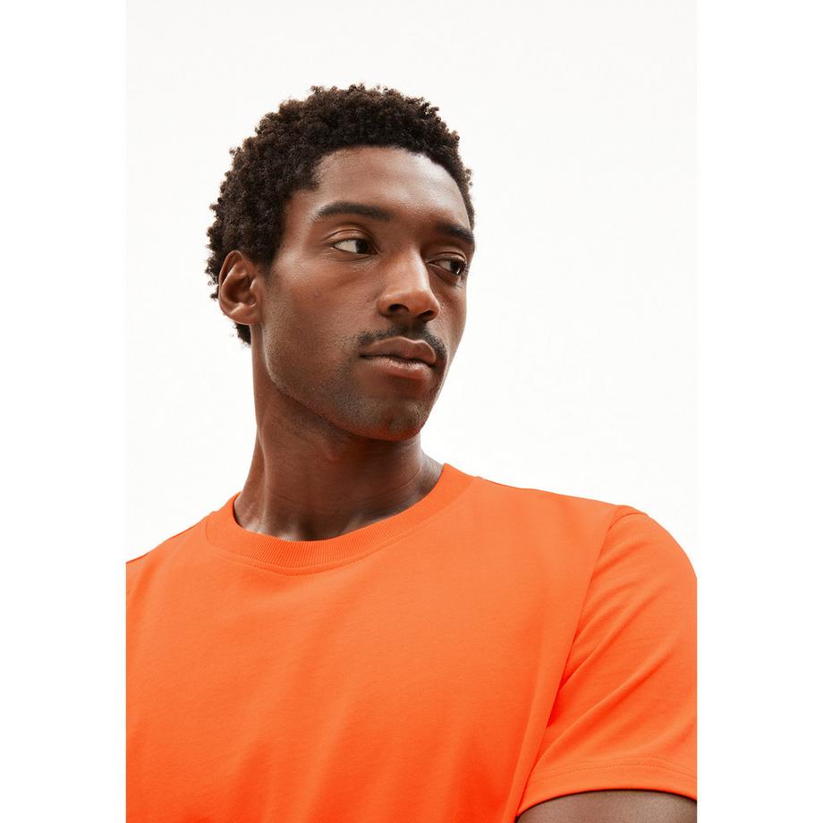 ARMEDANGELS Maarkos Rundhals Kurzarm T-Shirt  