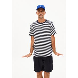 ARMEDANGELS Maarkos Stripes T-Shirt Maniche Corte  