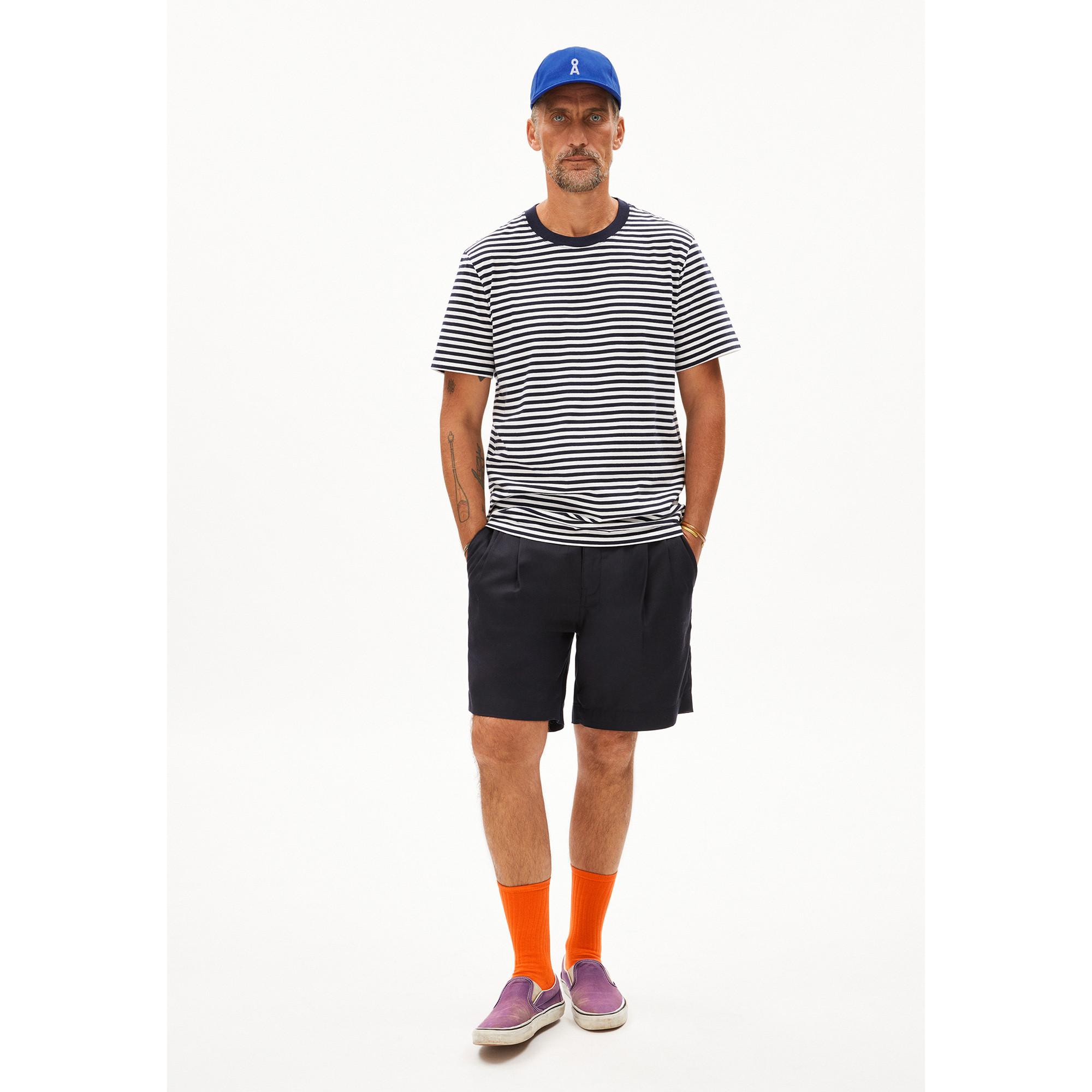 ARMEDANGELS Maarkos Stripes T-Shirt Maniche Corte  