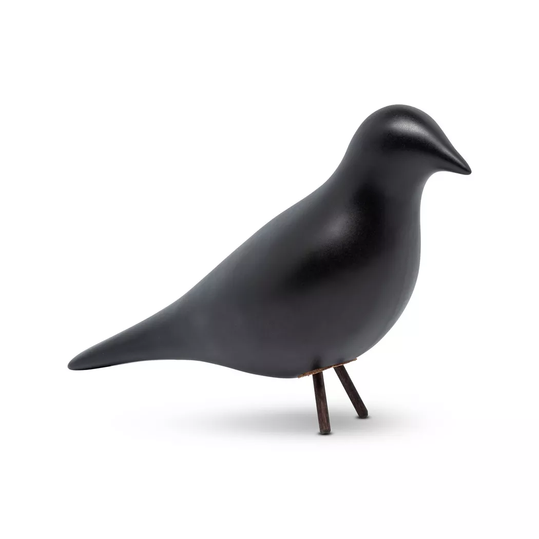 Manor - Keramik Vogel, Ruben, 26.5X9.5X17.5CM, Black