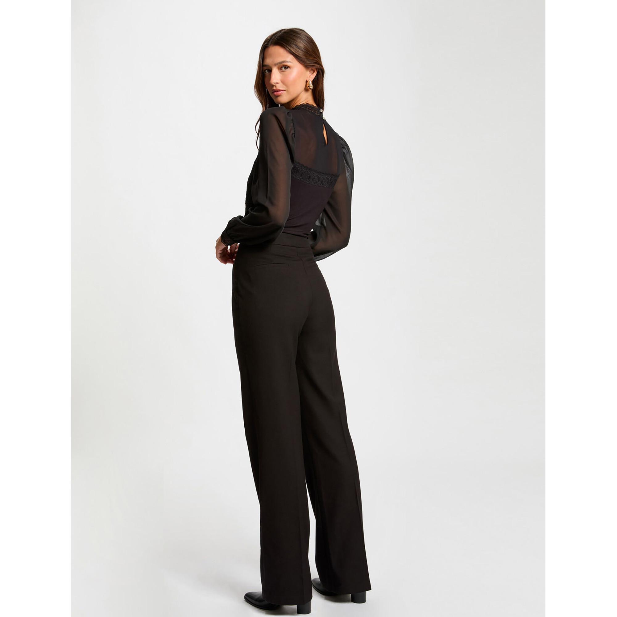 MORGAN High Waist Flared Hose  