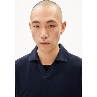 ARMEDANGELS Maarkos Terry Poloshirt Kurzarm  