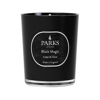 Parks London Candela profumata a 3 stoppini Black Magic Cedar & Clove 