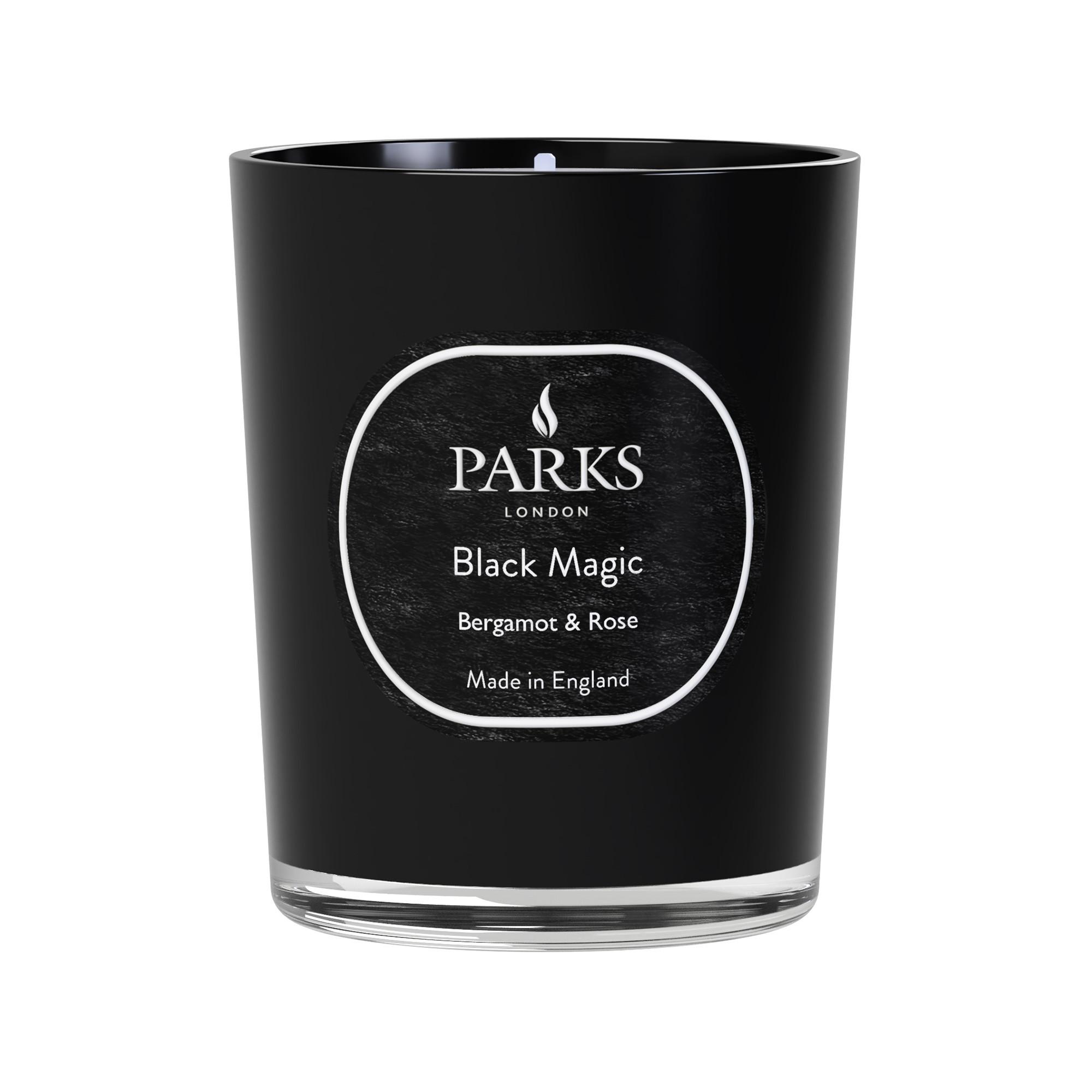 Parks London Candela profumata Black Magic Bergamot & Rose 