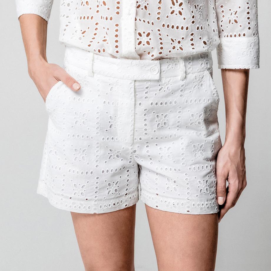 Manor Woman Short in pizzo  