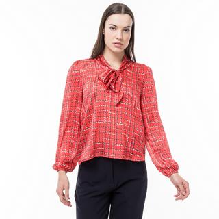 Manor Woman Chemisier Col Châle Motif Fantaisie  