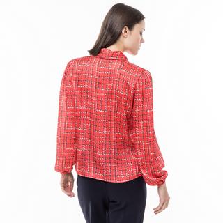 Manor Woman Chemisier Col Châle Motif Fantaisie  