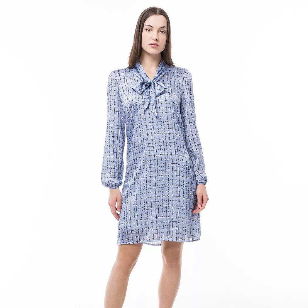 Manor Woman - Blusenkleid, für Damen, Hellblau, Größe 34 2