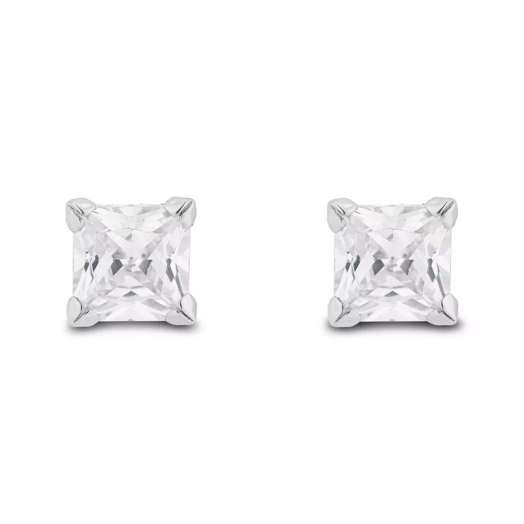 L' Atelier Gold 18 Karat by Manor - Ohrringe, One Size, Weissgold 3