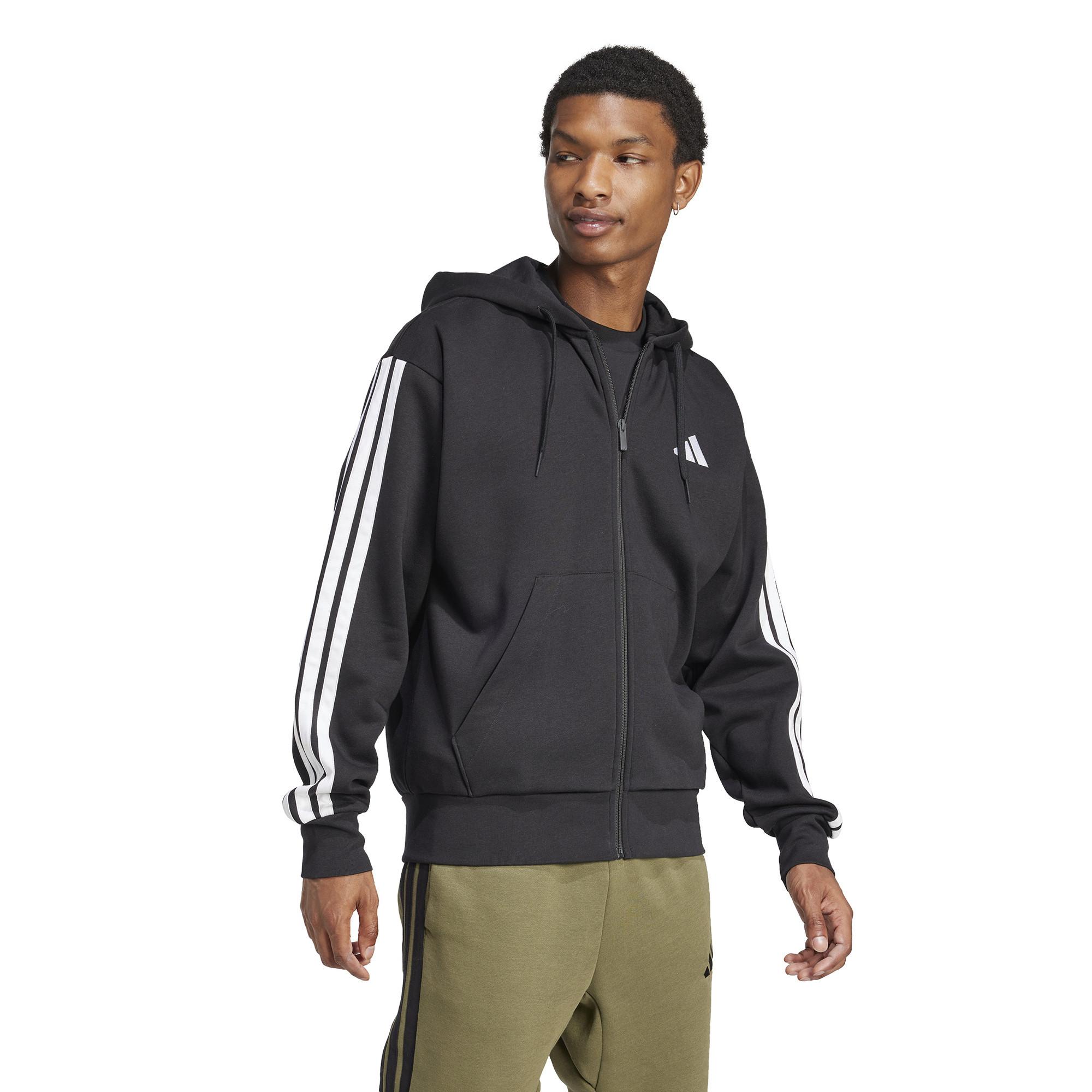adidas M 3S FL FZ HD Hoodie 