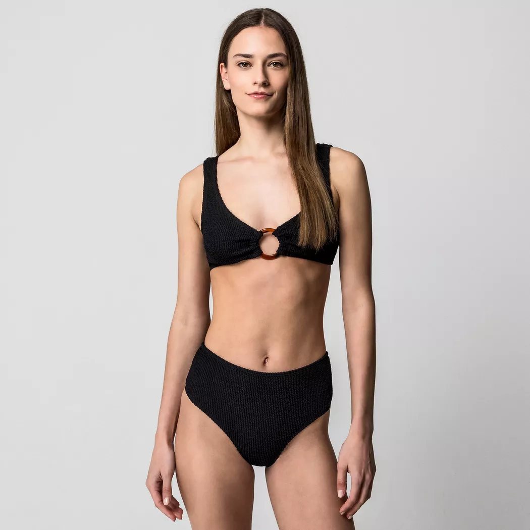 Manor Woman Bandeau Bikini Top Black S