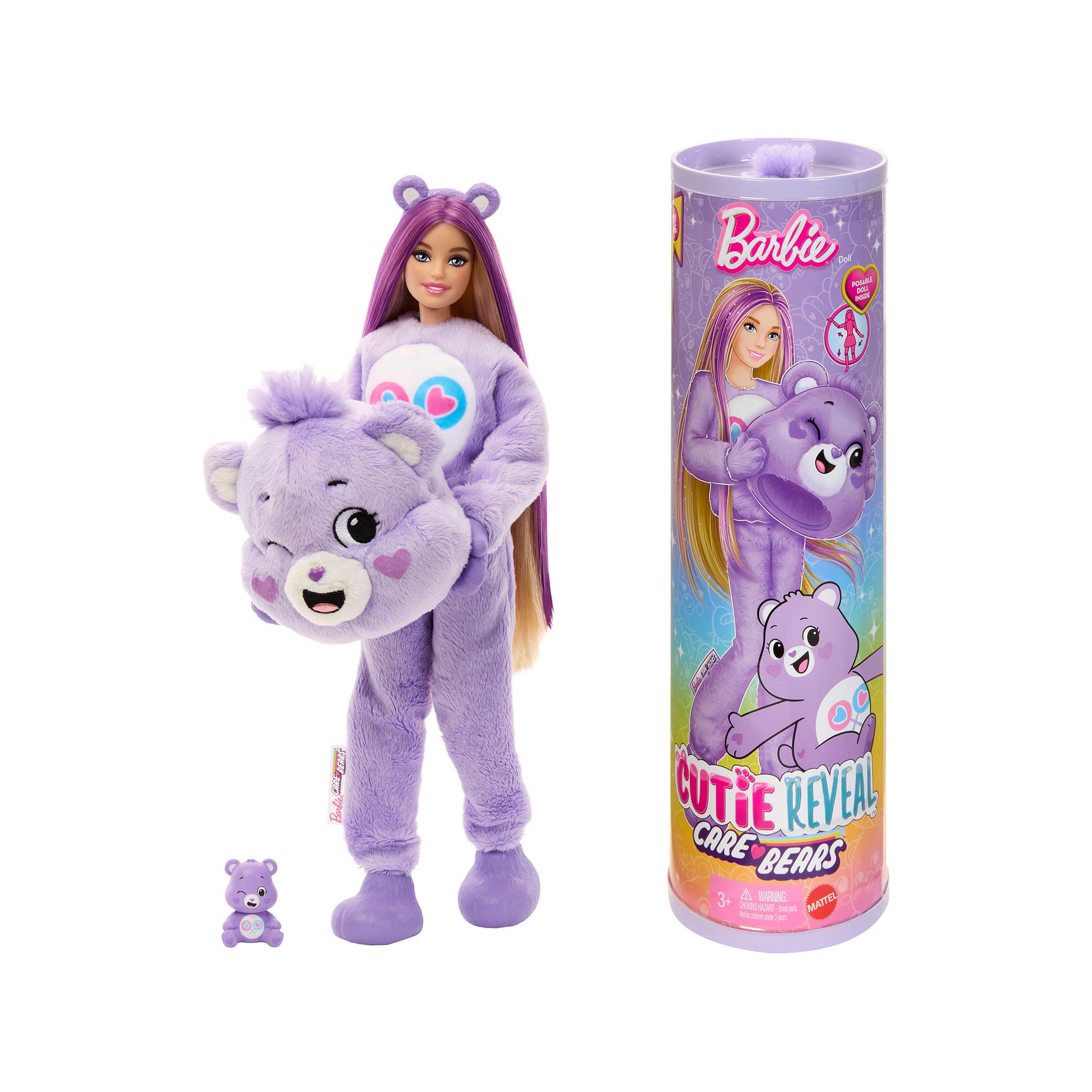 Barbie  Cutie Reveil Care Bears Puppe violet 