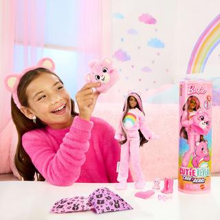 Barbie  Cutie Reveil Care Bears Puppe rosa 