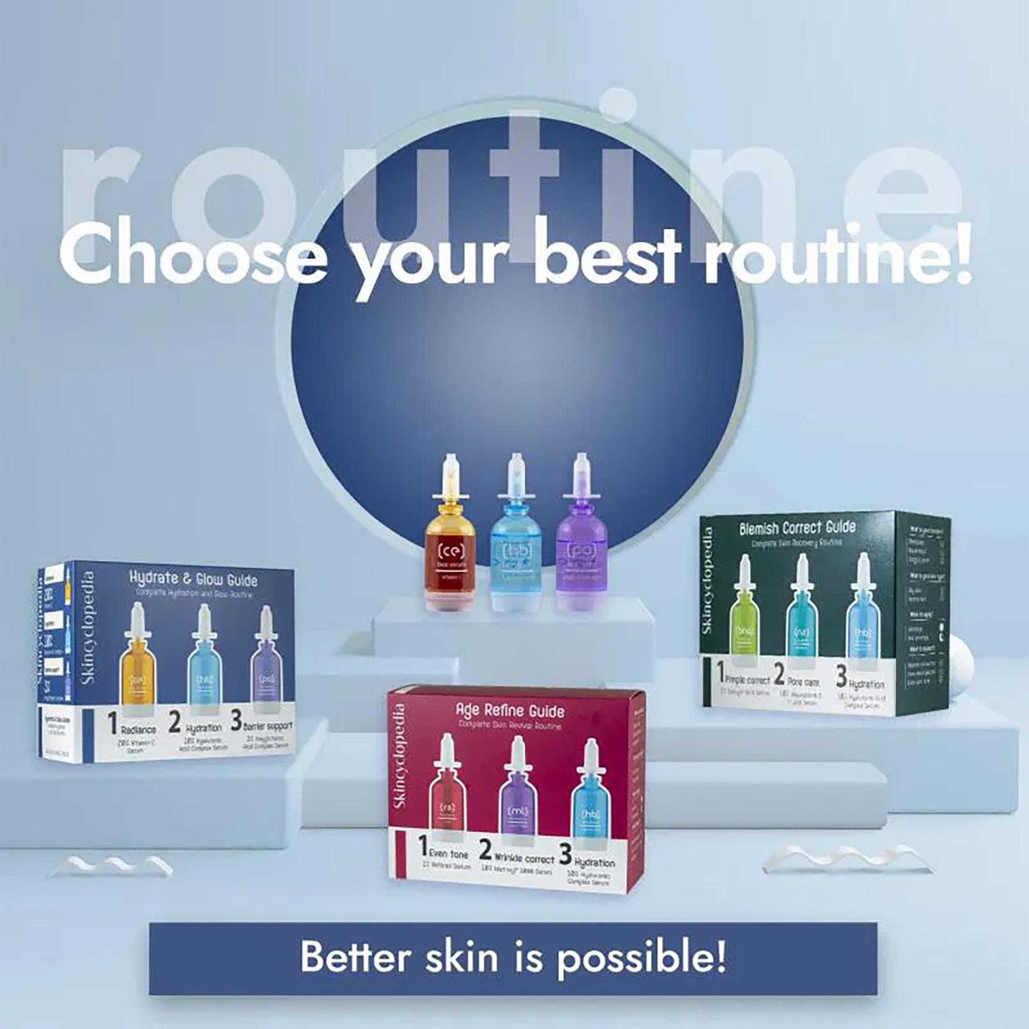 Skincyclopedia  Guida Idratazione 3 Pezzi 