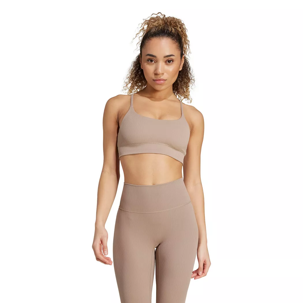 Adidas - Sport-BH, Light Support, für Damen, Braun, Größe XL