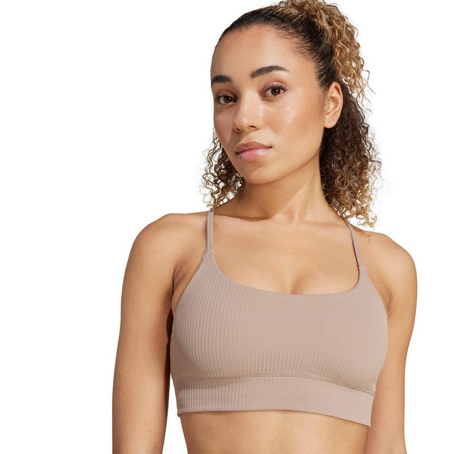 adidas ALL ME RIB LS Brassière de sport Light Support  