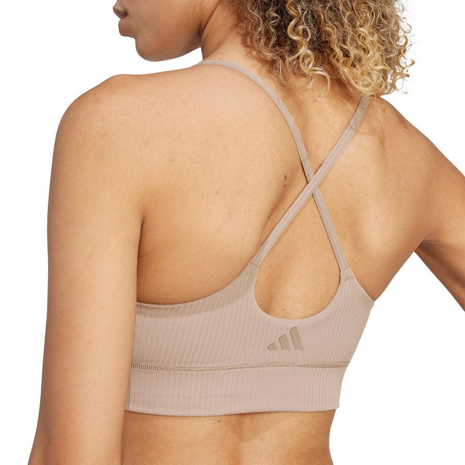 adidas ALL ME RIB LS Brassière de sport Light Support  