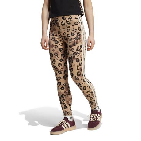 adidas W AOP Leg Animal Print Slim Fit Leggings  