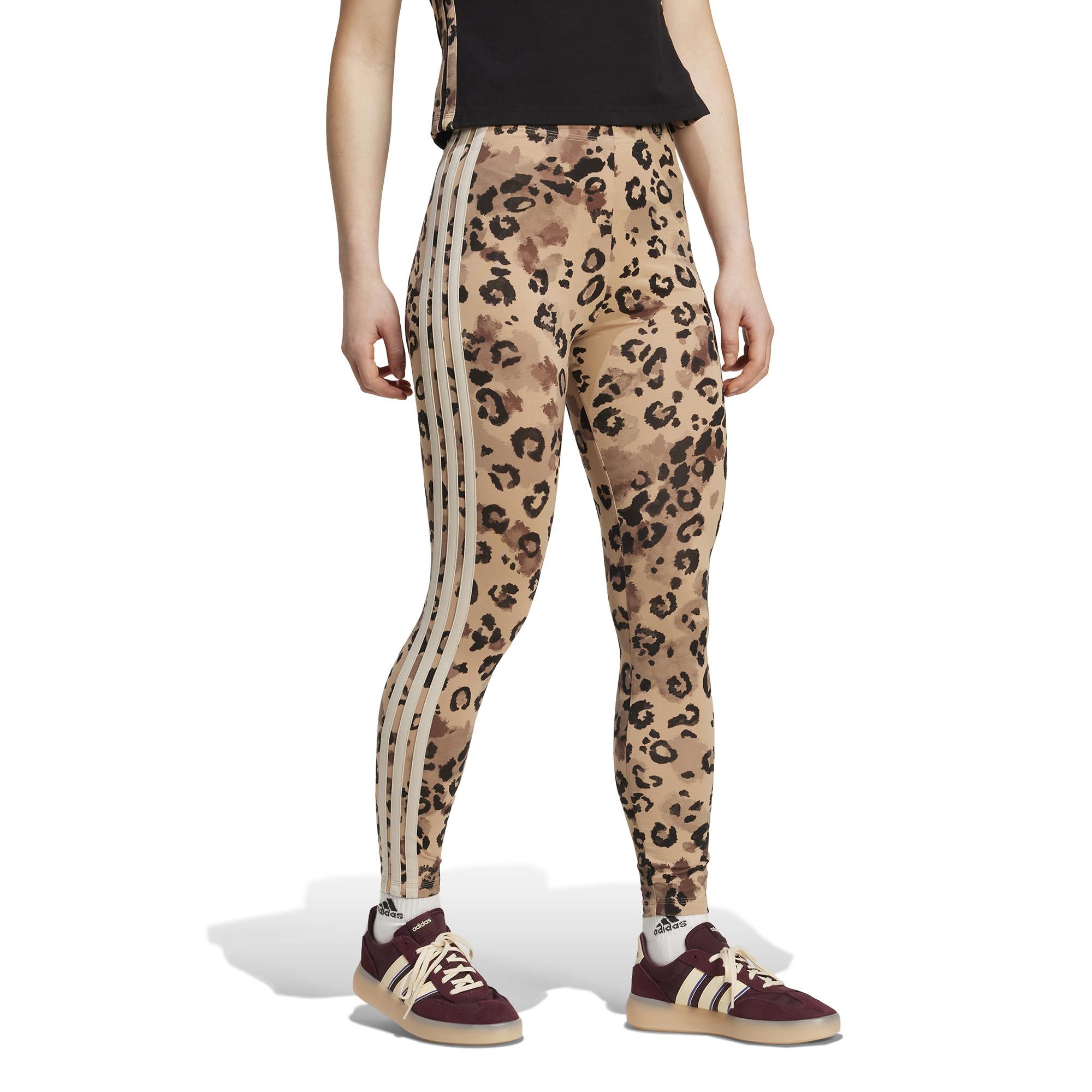 adidas W AOP Leg Animal Print Slim Fit Leggings  