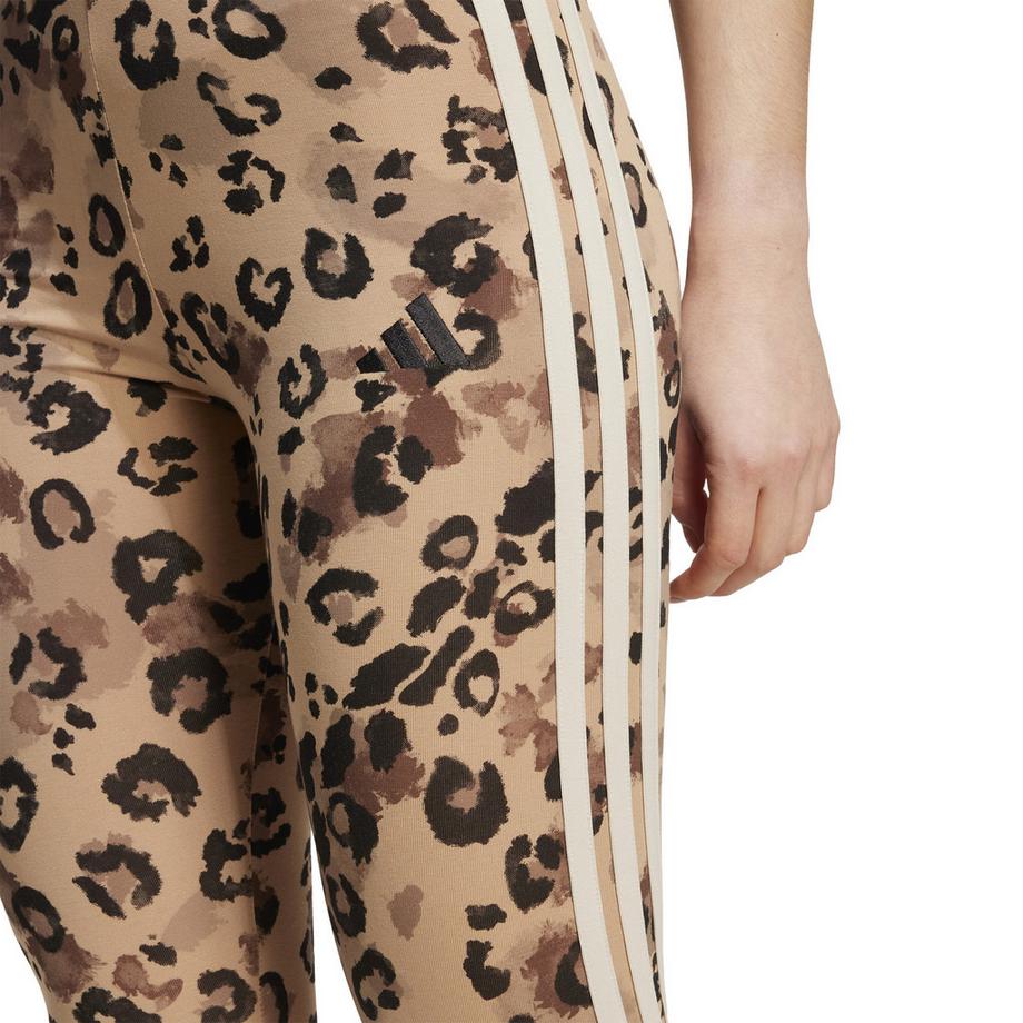 adidas W AOP Leg Animal Print Slim Fit Leggings  