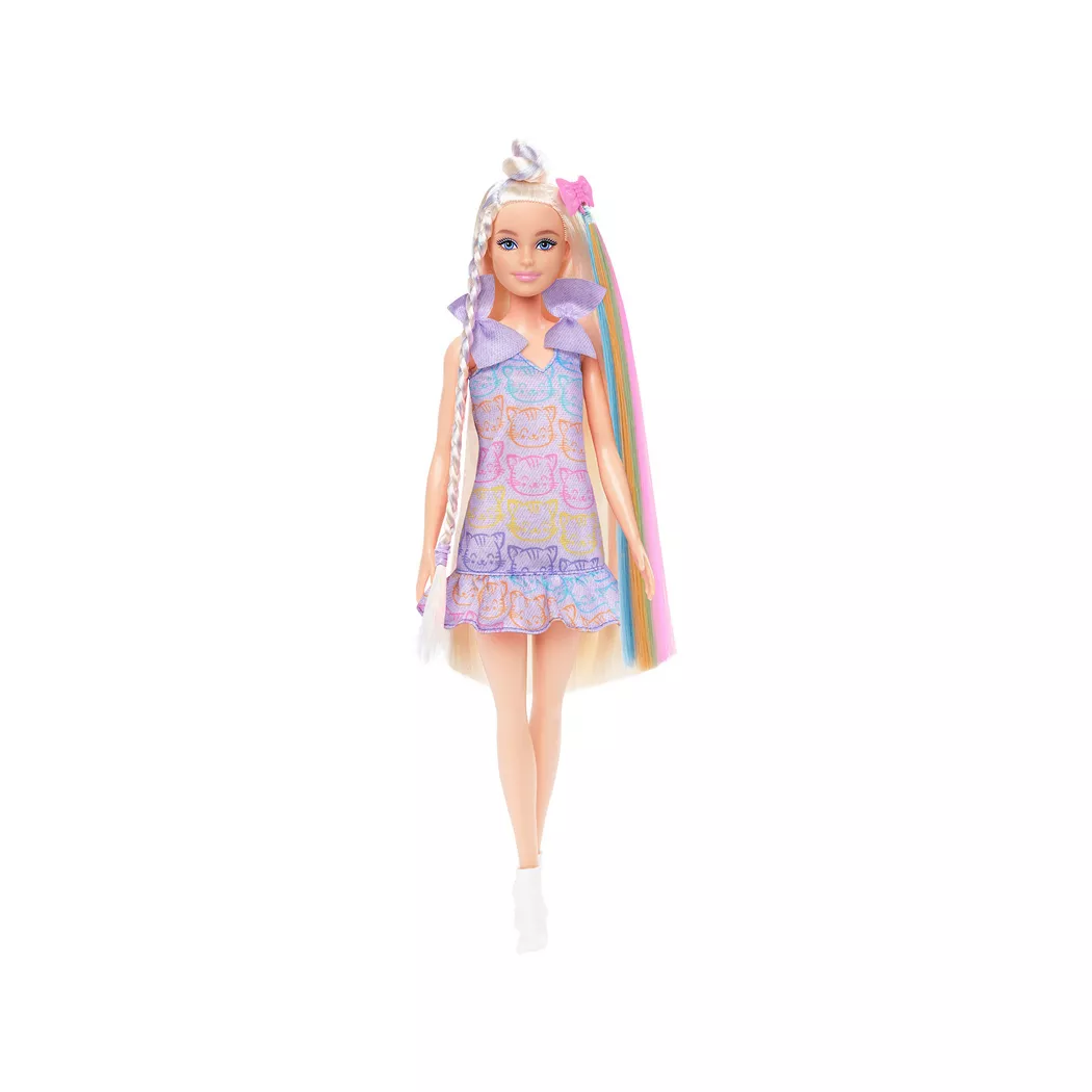 Barbie - Haarspielpuppe Blond, Multicolor