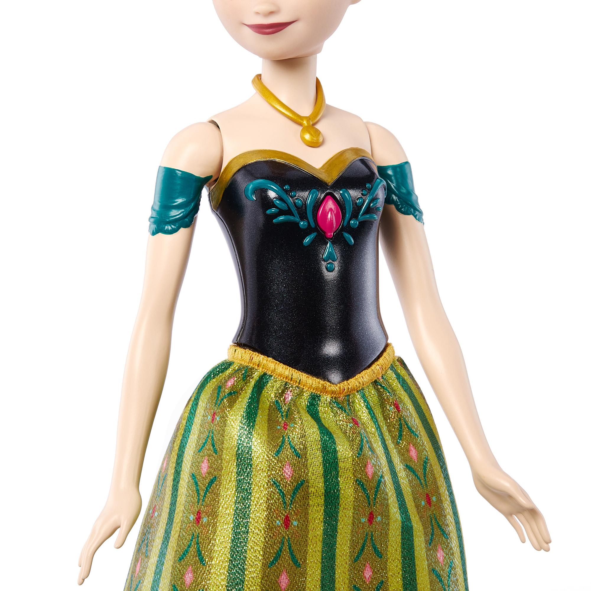 Mattel  Disney La Regina del Ghiaccio Bambola Cantante Anna (D, I, E, F) 