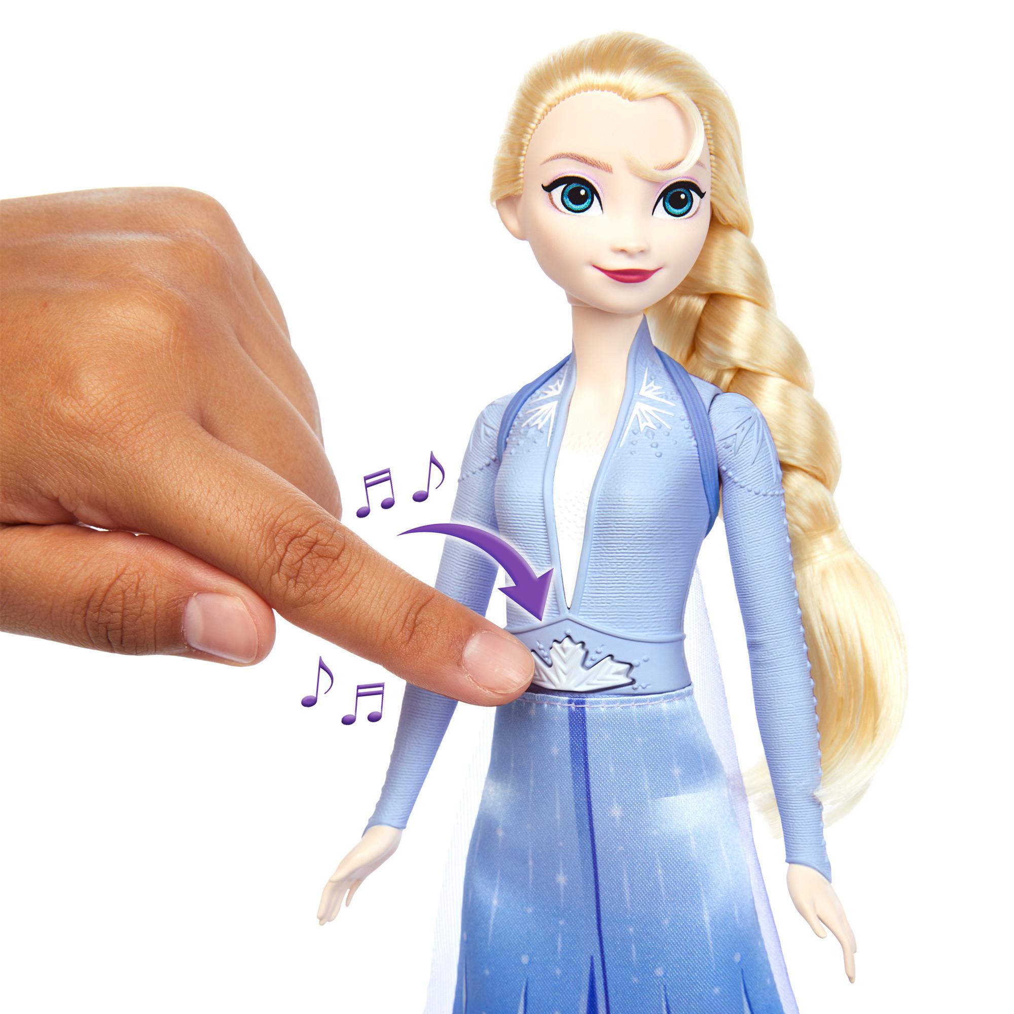 Mattel  Disney Die Eiskönigin Singende Puppe Elsa (D, I, E, F) 