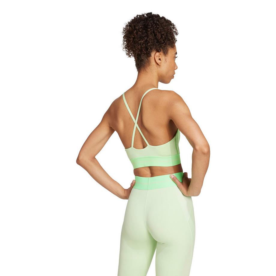 adidas HYG RIB BRALETT Sport-BH, Light Support 