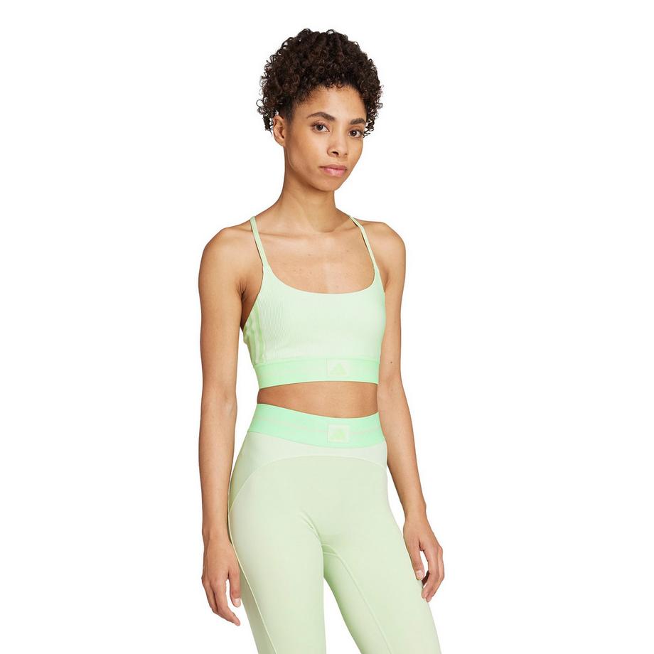 adidas HYG RIB BRALETT Sport-BH, Light Support 