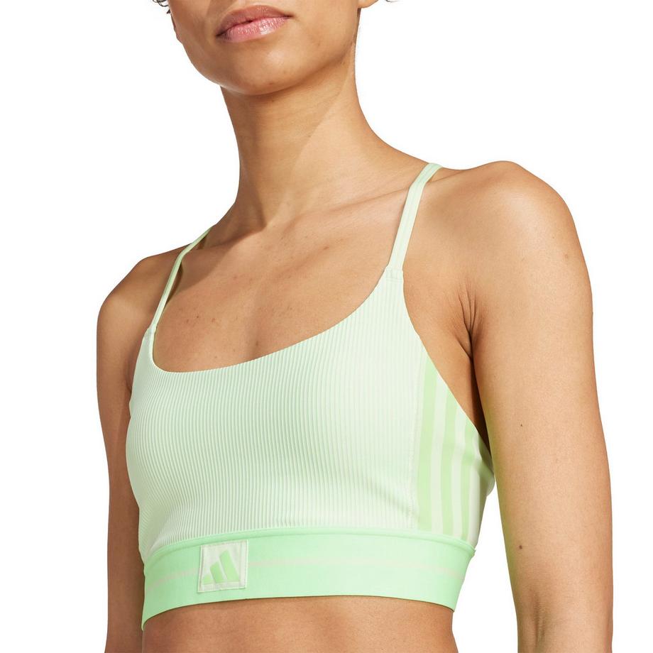 adidas HYG RIB BRALETT Sport-BH, Light Support 
