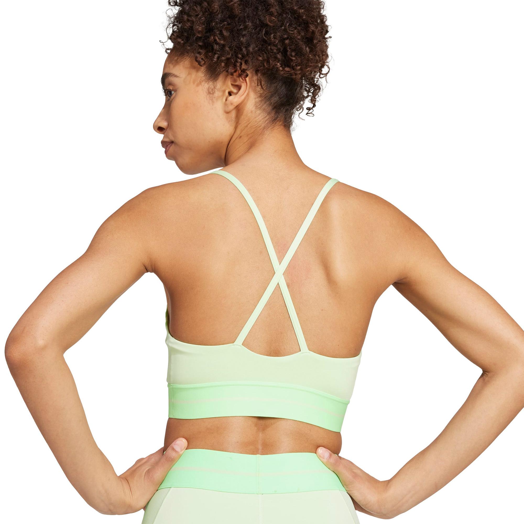 adidas HYG RIB BRALETT Brassière de sport, Light Support 