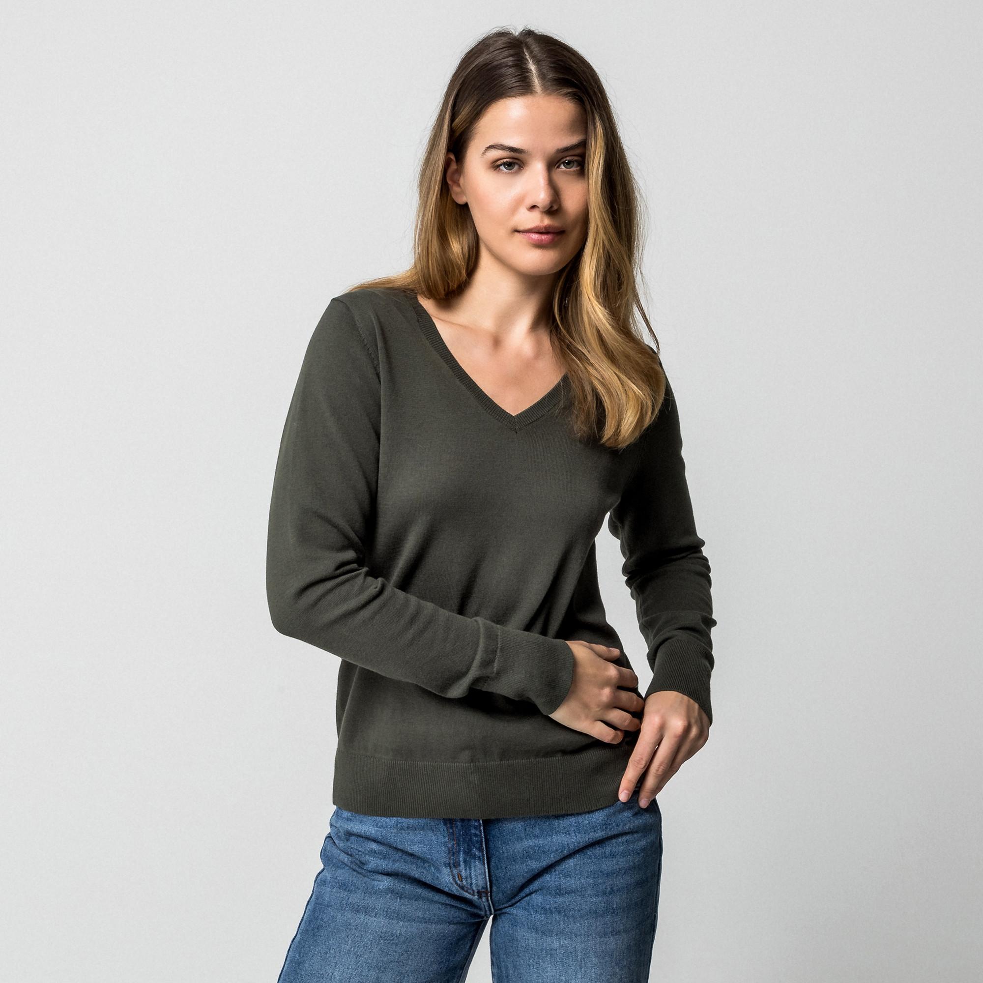 Manor Woman Pullover Scollo a V  
