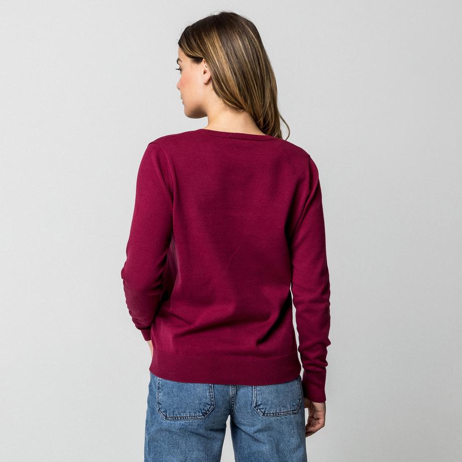 Manor Woman Pullover Col V  