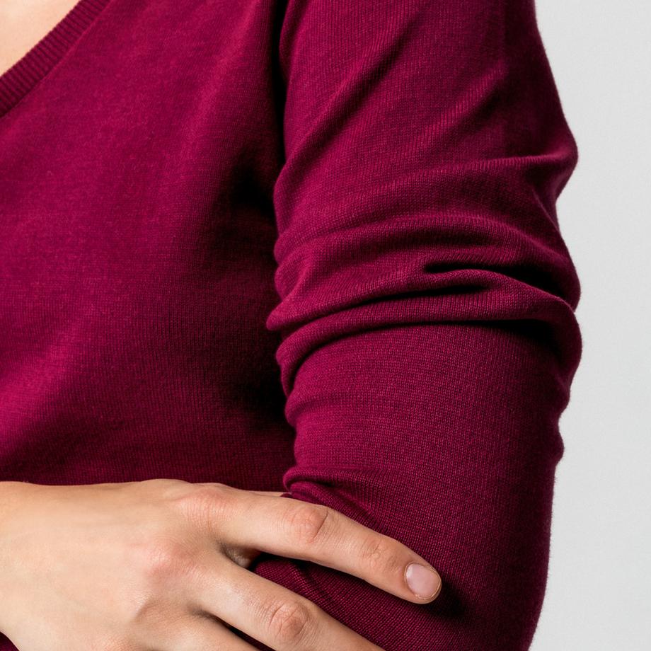 Manor Woman Pullover Col V  