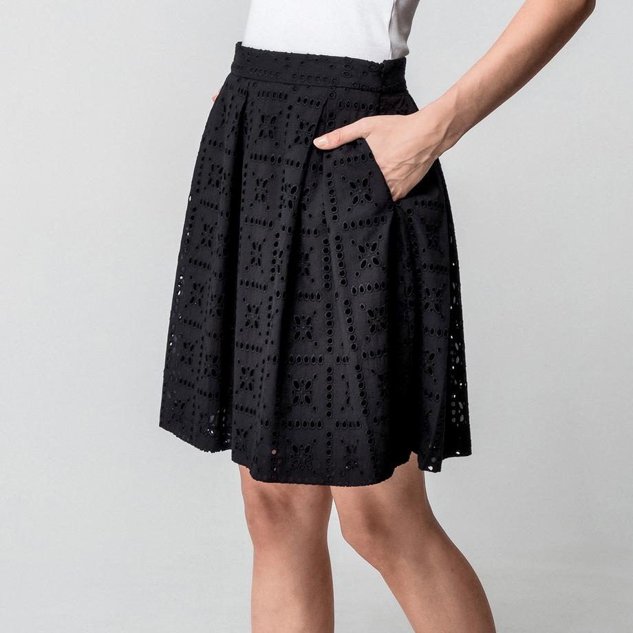 Manor Woman A-Linien Lochspitze Rock  