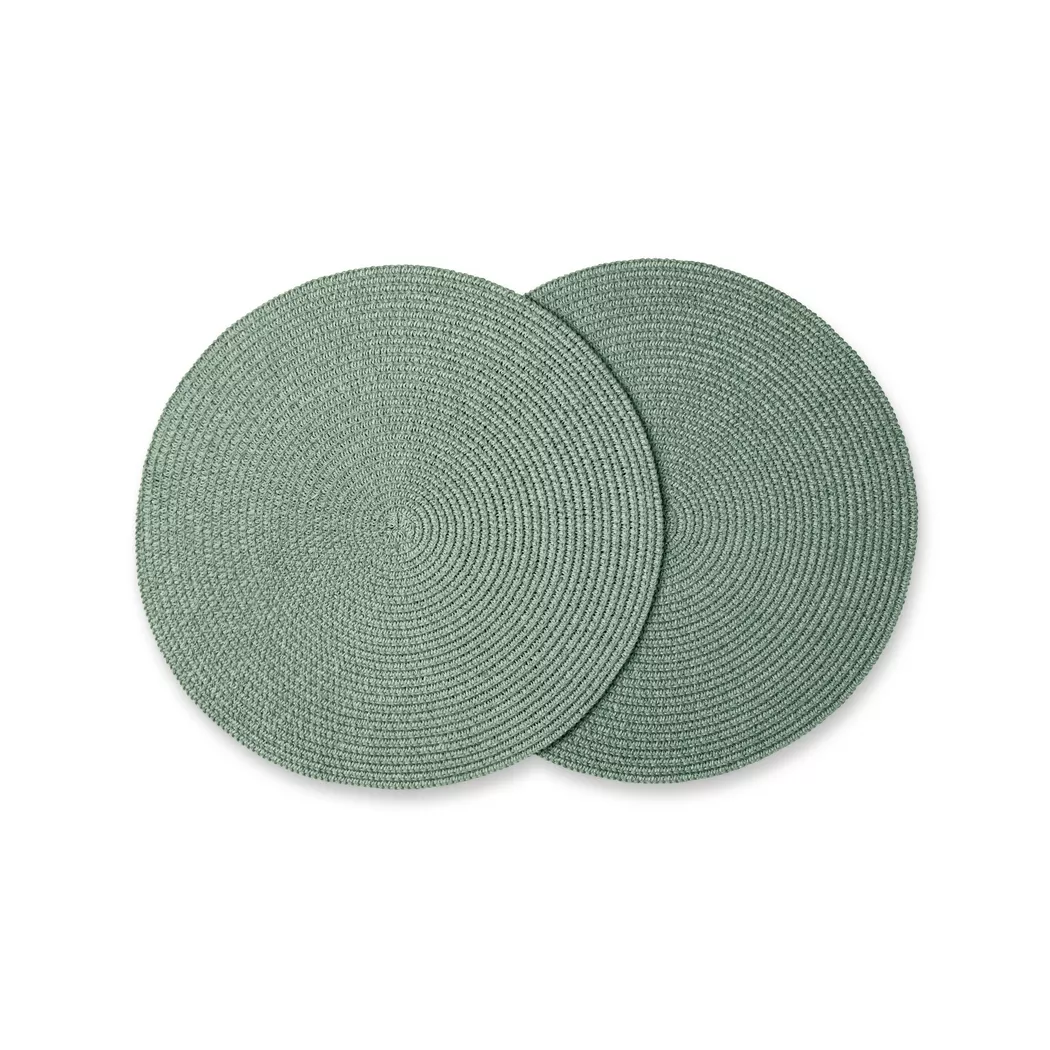 Manor - Tischset, 2 Stück, 38cm, Grün
