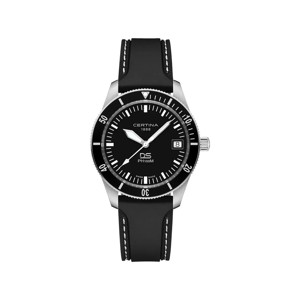 Certina - Analoguhr, Ds Ph100m, 40mm, Black