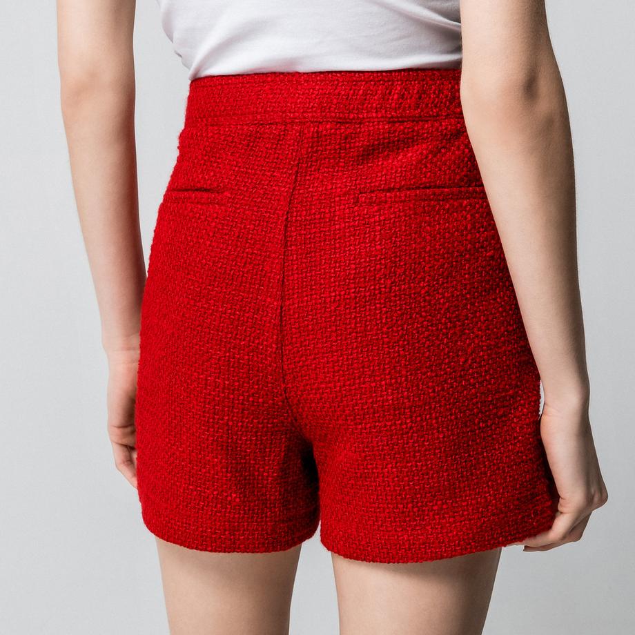 Manor Woman Retro Tweed Shorts  