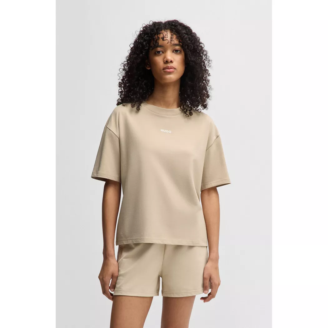 Hugo - T-Shirt, für Damen, Beige, Größe XS
